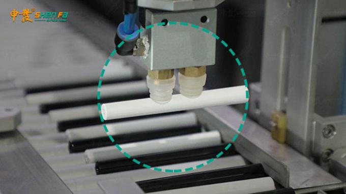 Быстрая полная сервоэкрановая печать/горячая штамповка для электронной сигареты круглой/овальной/треугольной формы 1