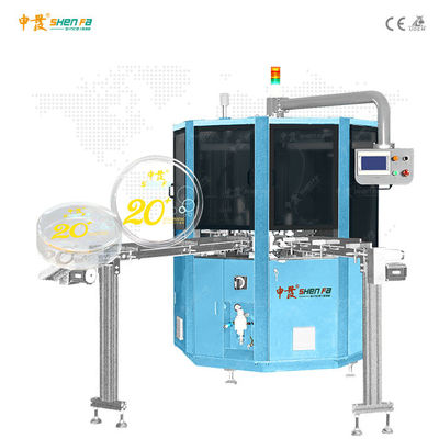 Плоская автоматическая печатная машина экрана для коробки 380V учреждения