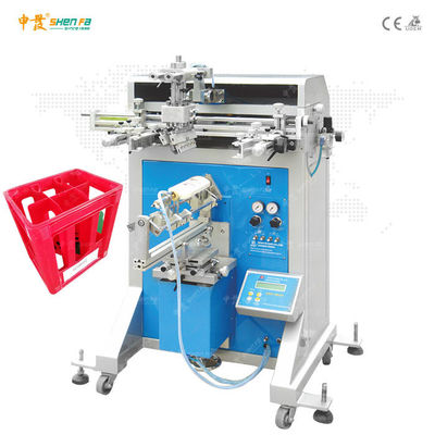 Печатная машина экрана CE 350x250mm Semi автоматическая для пластиковой клети